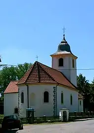 Chevet de l'église.