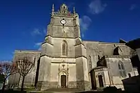 L'église Saint-Fortunat de Saint-Fort-sur-Gironde.
