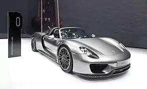 Porsche 918 Spyder.