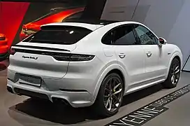 Porsche Cayenne Coupé Turbo S E-Hybrid, vue de l'arrière