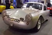 Description de l'image Porsche Glöckler Coupe 1954 Front.JPG.