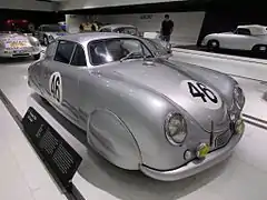 Porsche 356 SL, victorieuse des 24 Heures du Mans 1951