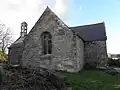 Port-Launay : la chapelle Saint-Aubin à Lanvaïdic, flanc méridional