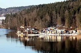 Port-Titi en hiver.