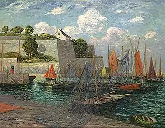 Port du Palais à Belle-île, 1910Collection privée, Vente 2009