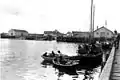 Le port, en 1944.