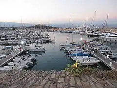 Vue depuis Antibes