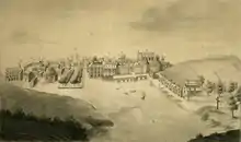 Vue du port au XVIIIe siècle