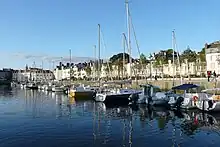 La rive gauche du port de plaisance en 2009