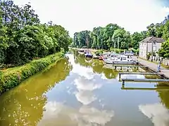 Port de plaisance de Corre.