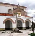 Façade de l'église San Pedro.