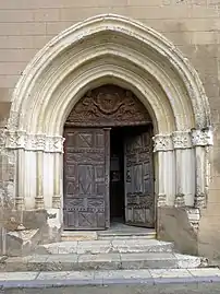 Le portail de l'église