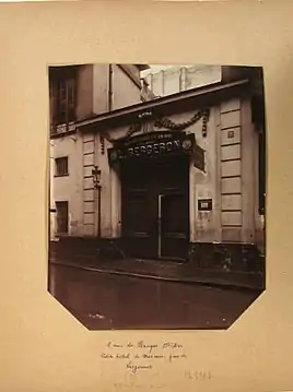 Portail vers 1900 photo Eugène Atget