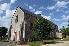 Portail ouest de l'église Saint-Hilaire.