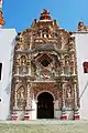 Façade de la Mission San Francisco de Asís del Valle de Tilaco