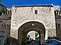 Porte Villeneuve, vue intérieur.