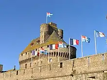 Le donjon du Château de Saint-Malo
