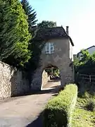 Une des portes d'entrée de la ville, la porte aux Veaux.