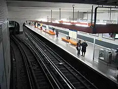 La station Porte de Versailles.