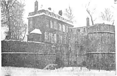 La porte de la citadelle disparue après 1918,