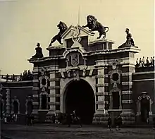 Porte de Malines, architecte Félix Pauwels,