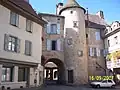 Porte de l'Arbol vue depuis la place du Fort.