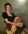 Porträt Frau Ilse Weichert, Vienne, 1941