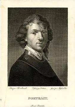 Jean Massard, Portrait, eau-forte et gravure, 1804 à 1810.