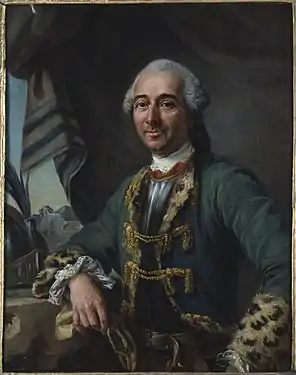 Portrait Guillaume-Marie de Rosnyvinen de Piré (1713-1796), XVIIIe siècle, Musée des Beaux-Arts de Rennes