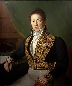 Portrait d'Amaury François Guillaume, marquis de La Moussaye (1830), musée d'Art et d'Histoire de Saint-Brieuc.