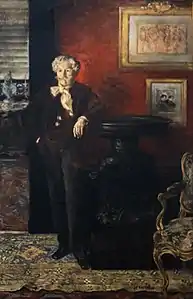 Portrait d'Edmond de Goncourt, Jean-François Raffaëlli, 1888