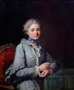 Portrait d'Innocente Guillemette de Rosnyvinen de Pire (1762), Rennes, musée des beaux-arts.