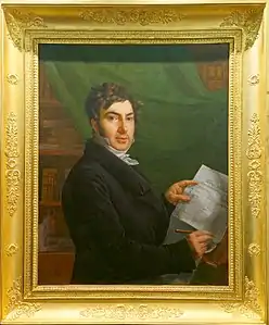 Portrait de Jean-François Champollion, dit Le Jeune, 1823, Musée Champollion.