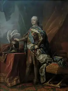 Charles-André Van Loo, Portrait de Louis XV, après 1750.