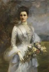 Portrait de Louise Élisabeth Laure de Bonneval, comtesse de Brecy (vers 1890), localisation inconnue.