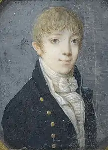 Anonyme, Portrait de Stanislas Ratel à l'âge de quatorze ans, Paris, musée d'Orsay.