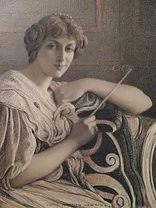 Portrait de femme, pastel, musée des Beaux-Arts d'Arras.