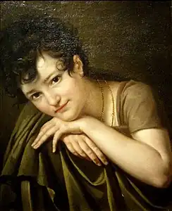 Portrait de jeune femme, Cherbourg-Octeville, musée Thomas-Henry.