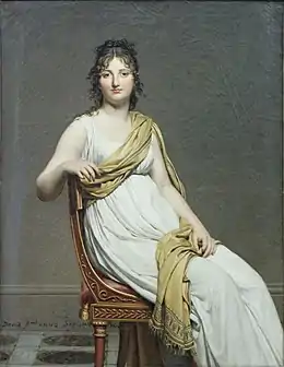 Jacques- Louis David - Portrait de madame de Verninac (1799)