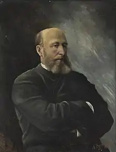 Antonina Rjevskaïa. Portrait d'Alexandre Boutlerov