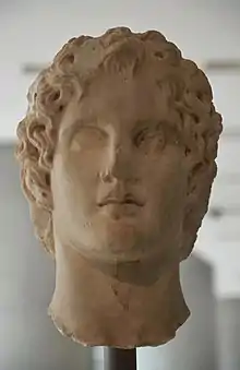 Sculpture d'Alexandre jeune