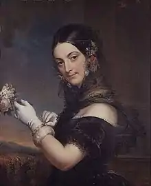 Portrait d'Elena Viganò, 1841 (Milan, Museo Teatrale alla Scala)
