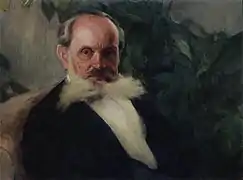 Portrait d'Emmanuel Grabar par Igor Grabar, 1916