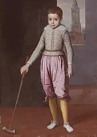 Portrait en pied de Frederic Ubaldo della Rovere