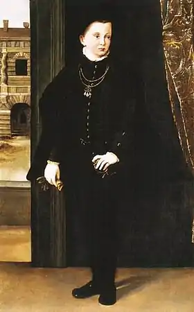 Anonyme, Francesco III Gonzaga, vers 1545, collection privée.