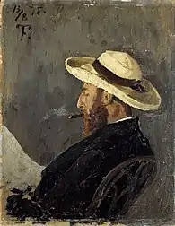 Portrait de Frederik Collett 1875