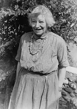 Frieda von Richthofen (1879-1956), intellectuelle allemande, muse du romancier D. H. Lawrence.