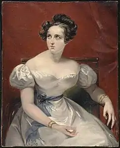 Portrait d'Harriet Smithson (1830), Dijon, musée Magnin.