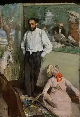 Portrait d'Henri Michel-Lévy, 1878, huile sur toile, musée Calouste-Gulbenkian, Lisbonne.