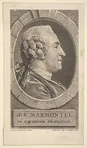 Charles-Nicolas Cochin, Jean-François Marmontel